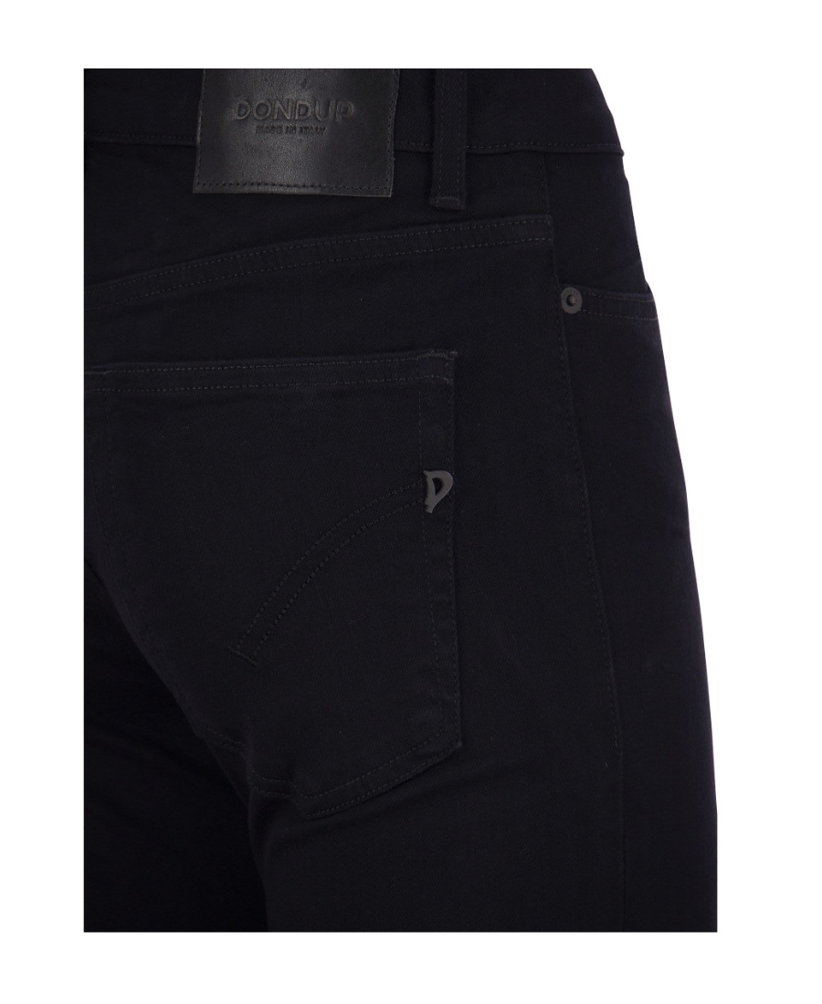 Dondup Iris - Super Skinny Fit Jeans In Black