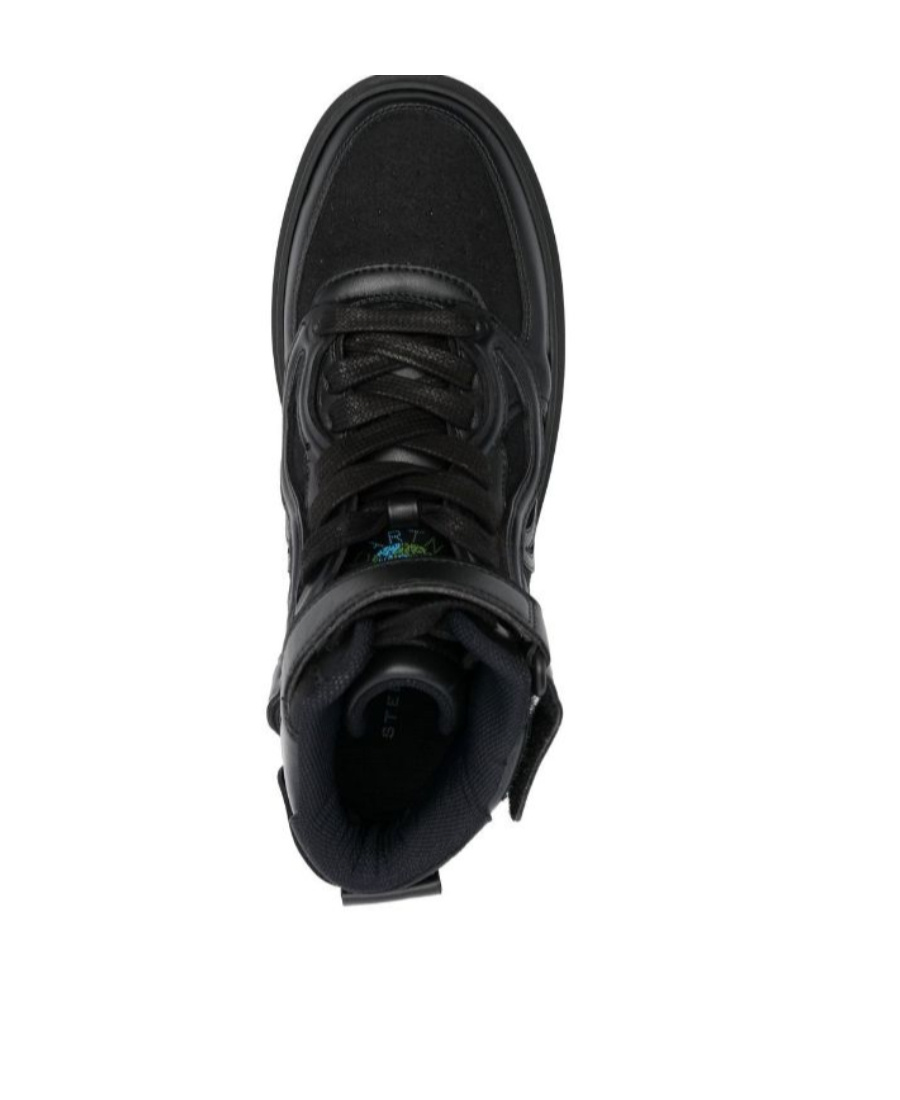 Stella Mccartney Logo Lace Up Casual Sports Shoes In Black