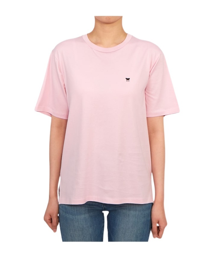 Max Mara Short-sleeved T-shirt In Pink