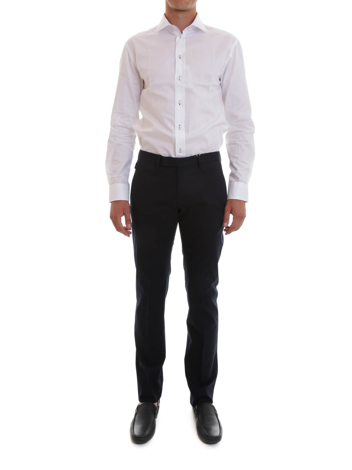 ARMANI COLLEZIONI TAPERED CASUAL PANTS