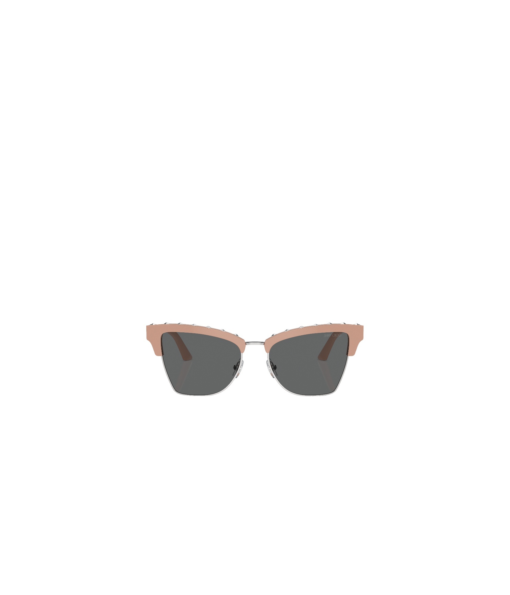 Jimmy Choo Eyewear Maxime Butterfly Frame Sunglasses In Gray