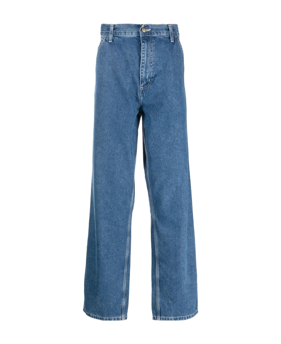 Carhartt High-waist Loose-fit Jeans In Blue