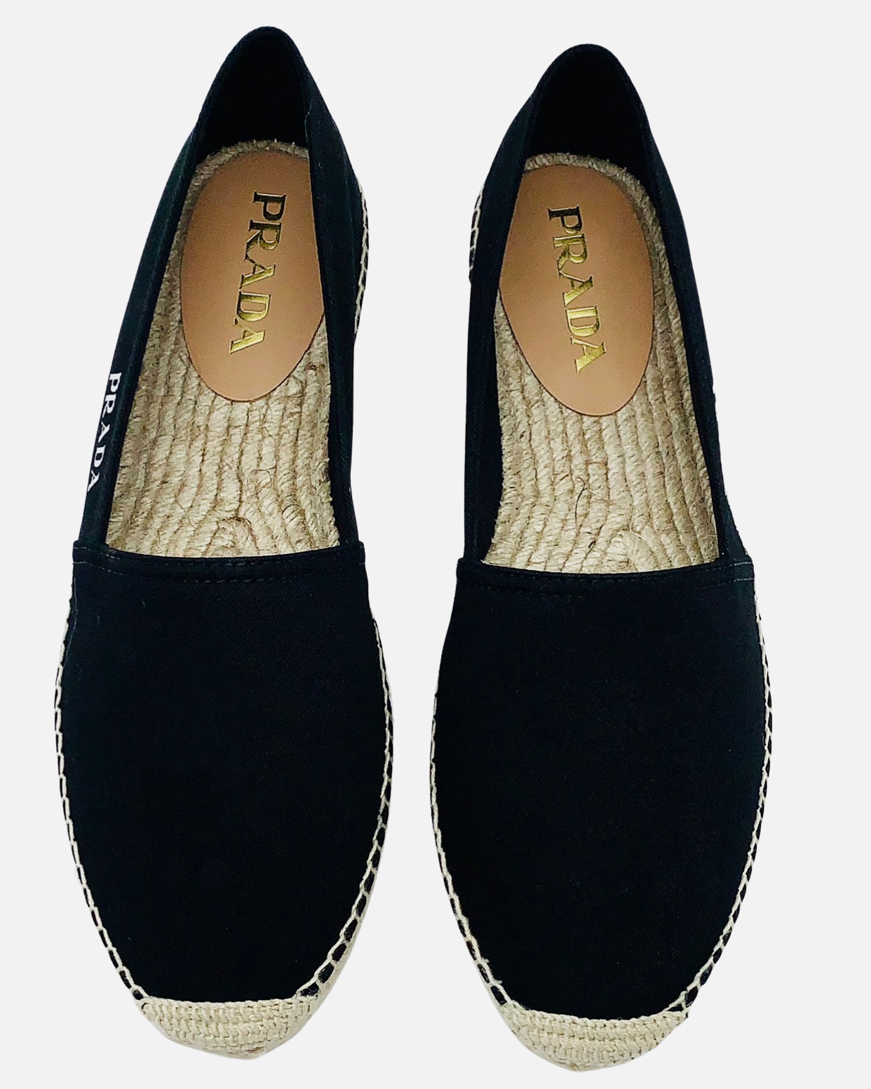 PRADA BLACK LOGO CASUAL BUSINESS SHOES