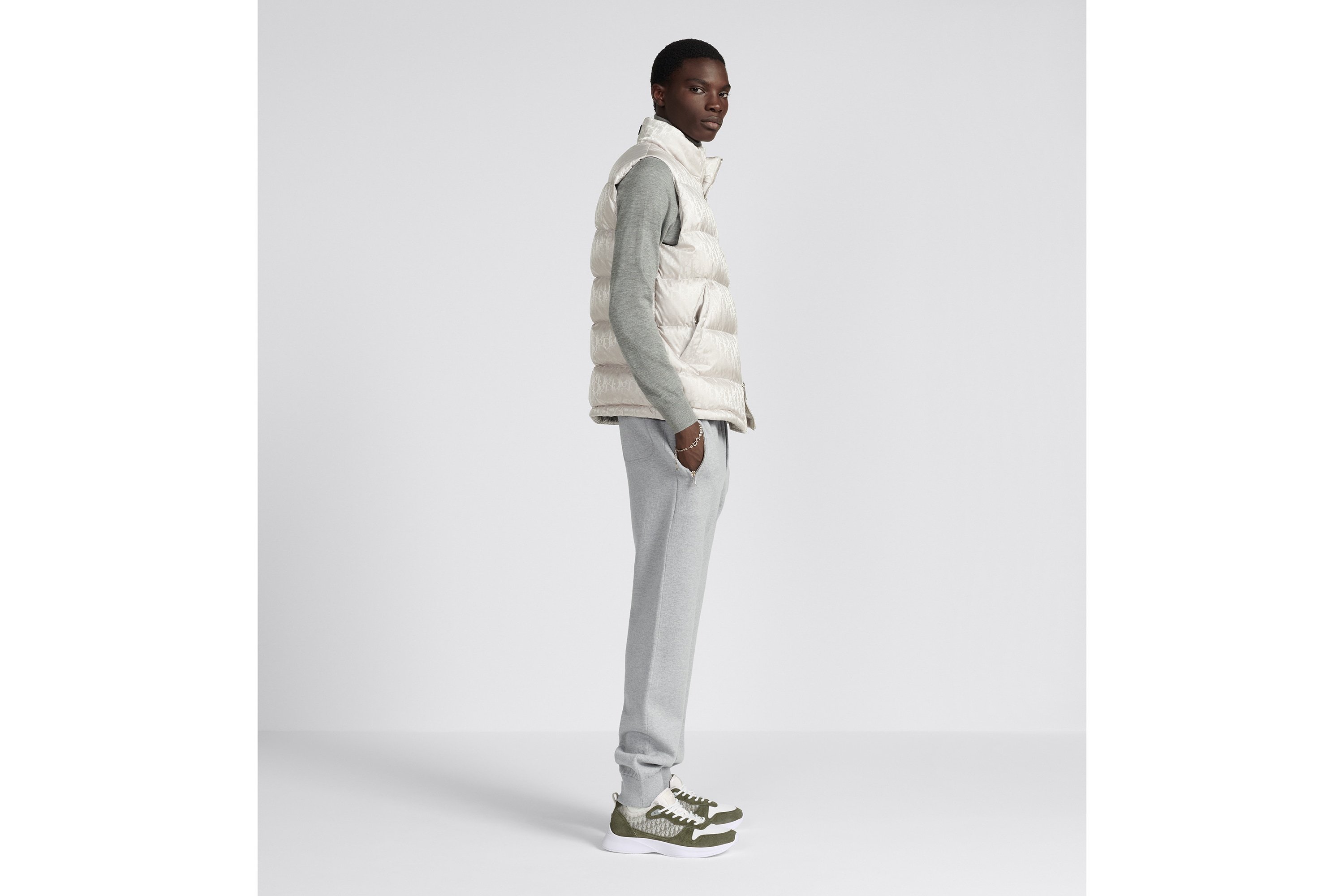 Dior Logo Sweatpants In Gray