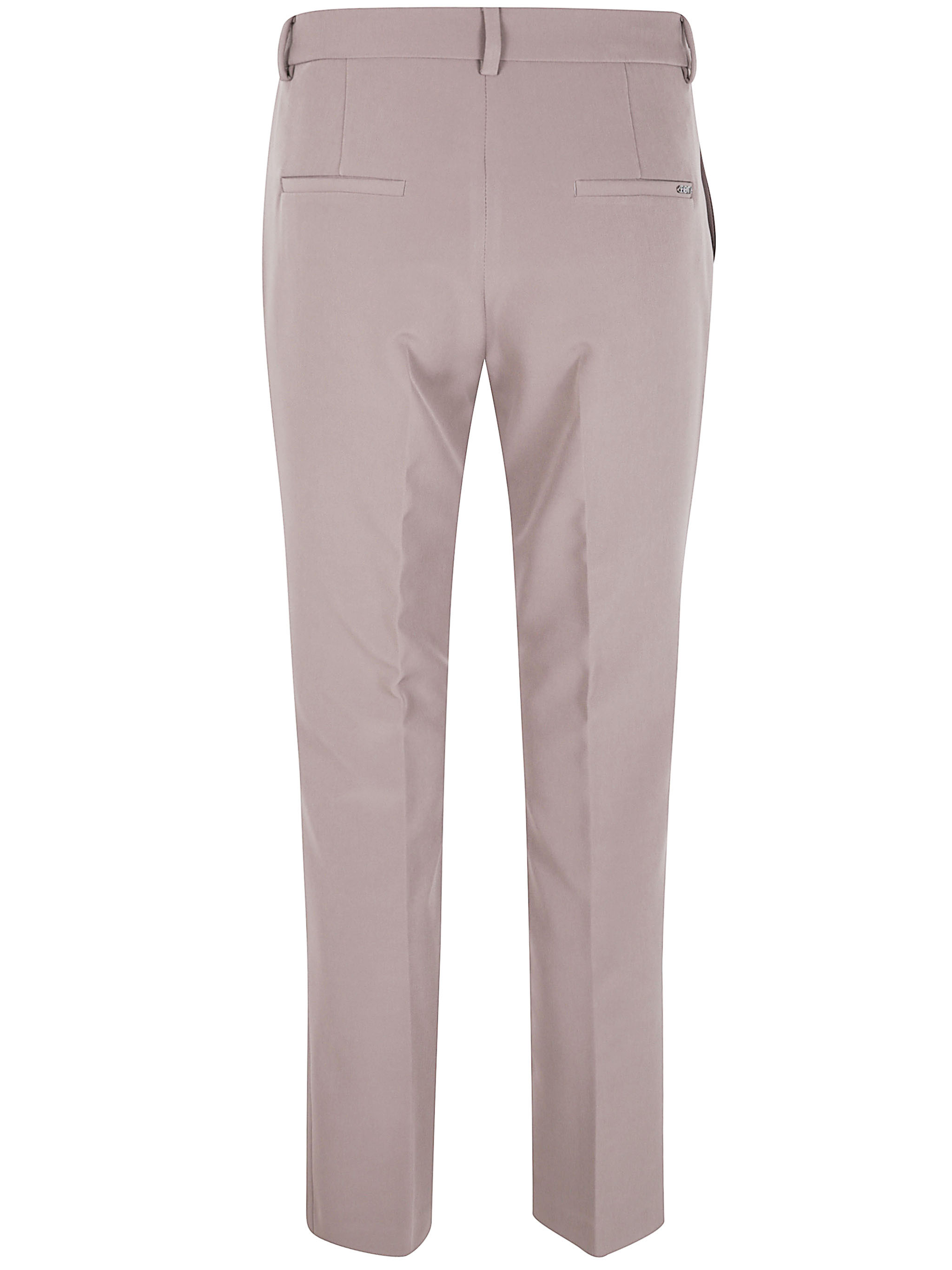 Seventy Logo-pocket Detail Trousers In Pink