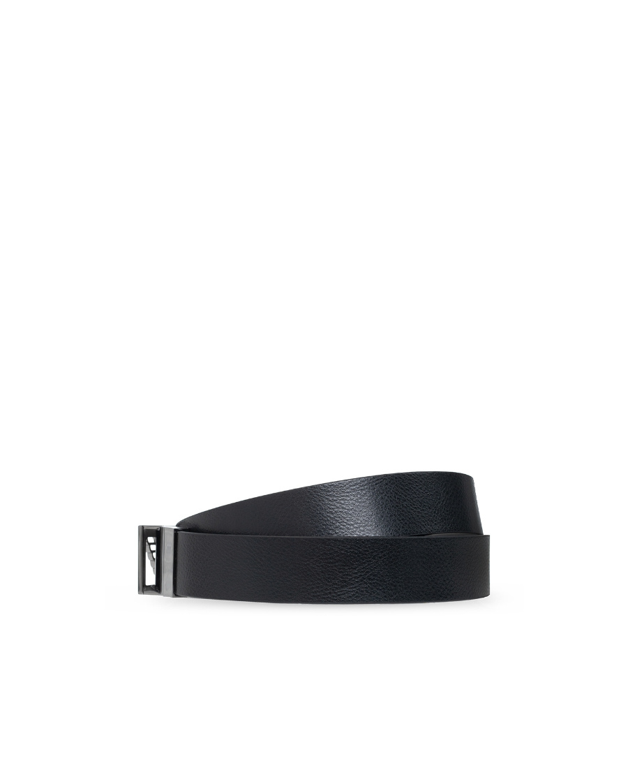 EMPORIO ARMANI EMPORIO ARMANI LOGO-BUCKLE DETAILED BELT