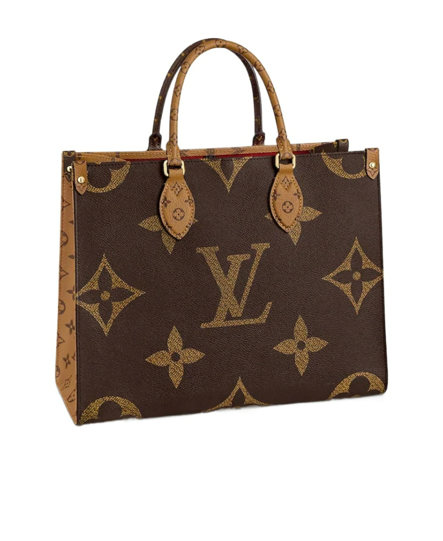 Pre-owned Louis Vuitton Medium Onthego Handbag In Brown