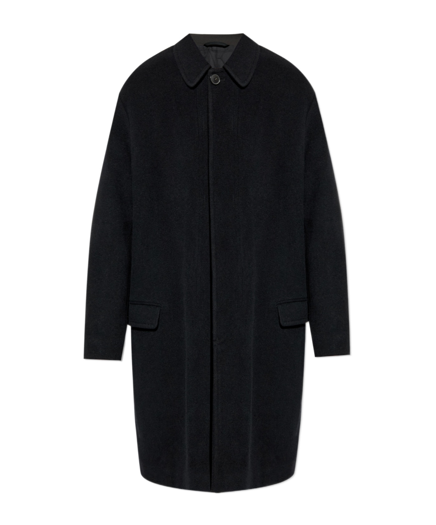 Isabel Marant Long Sleeve Coat In Blue