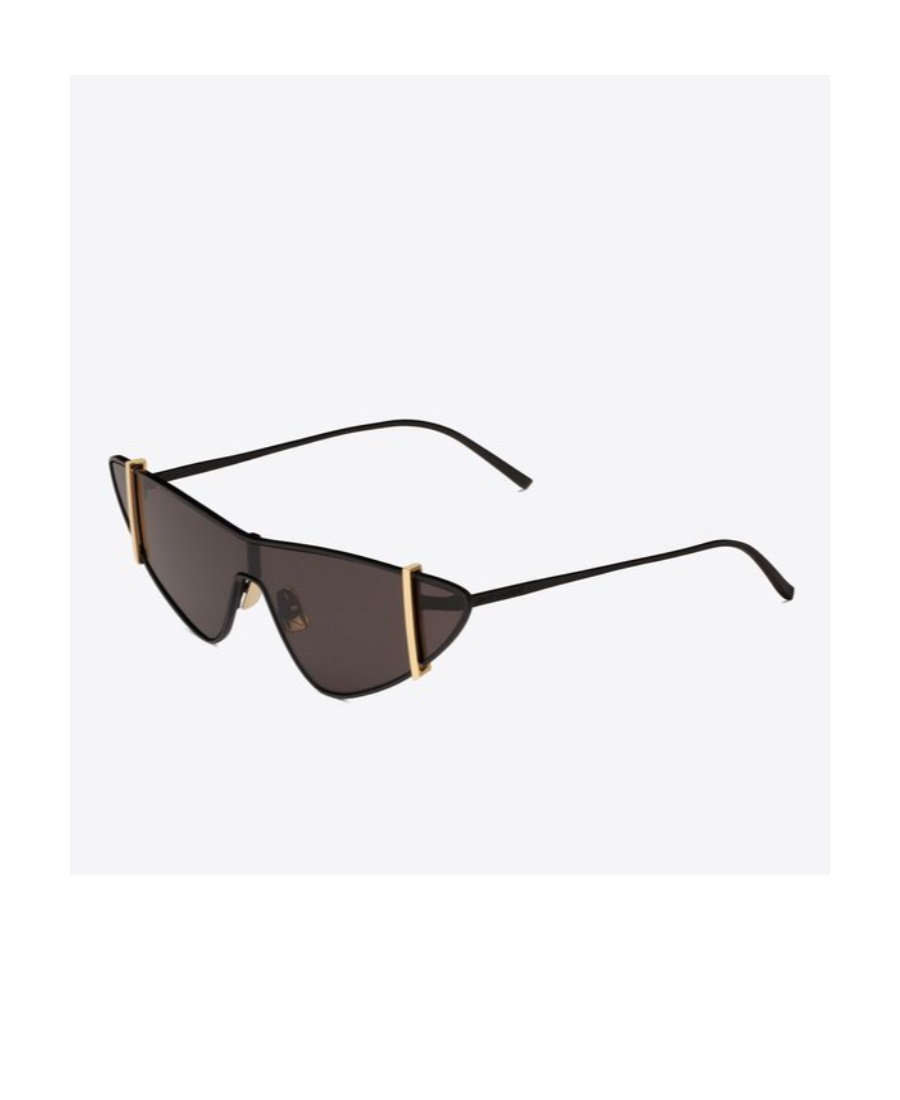 Saint Laurent Cat-eye Frame Sunglasses In Gray