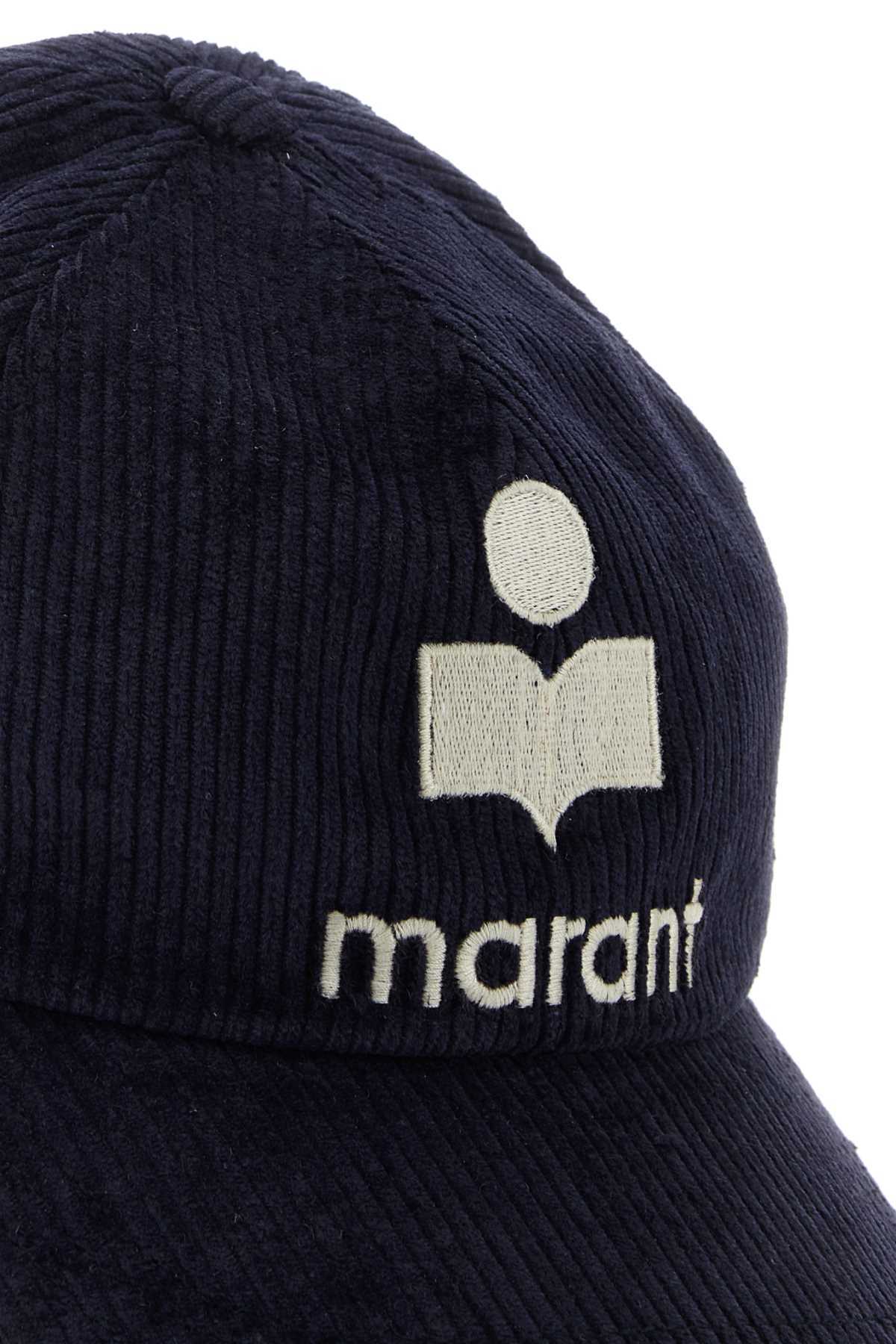 Isabel Marant Tyron Baseball Cap In Black