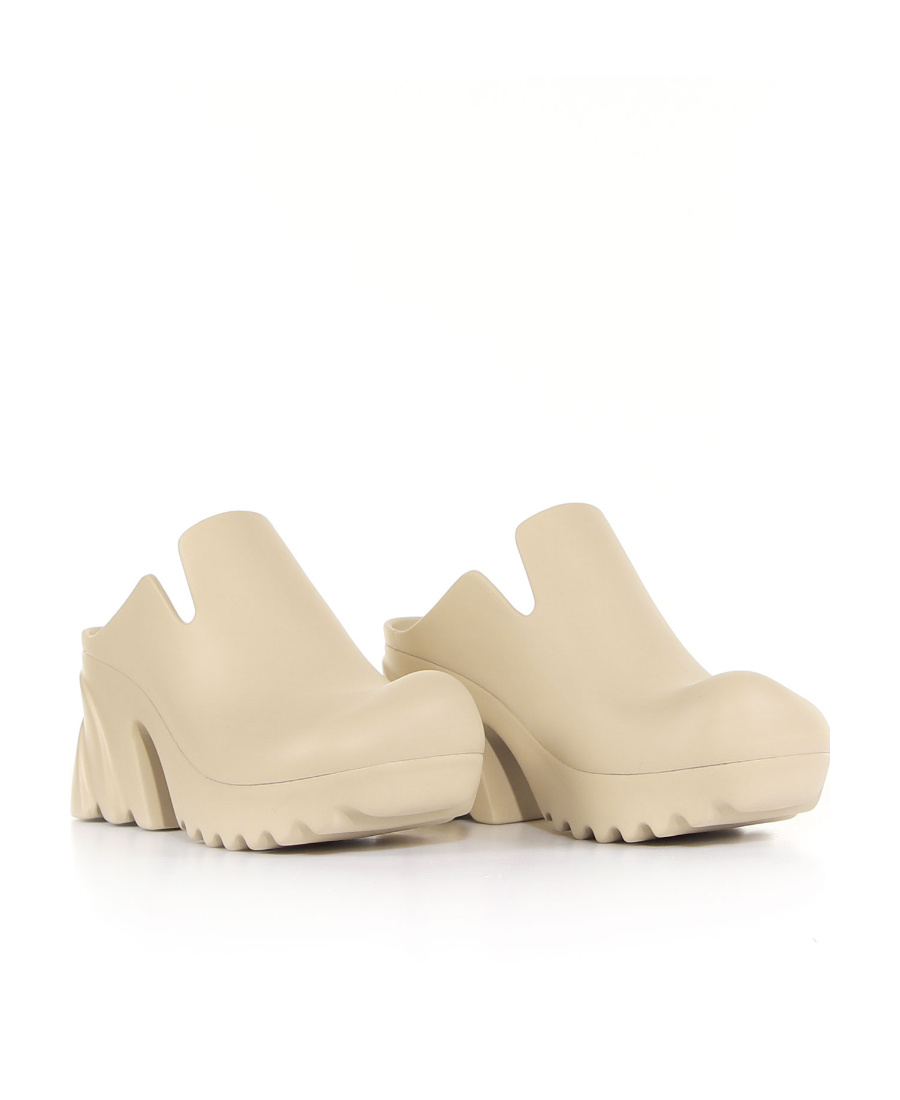 Bottega Veneta Flash Platform Clogs In Nude