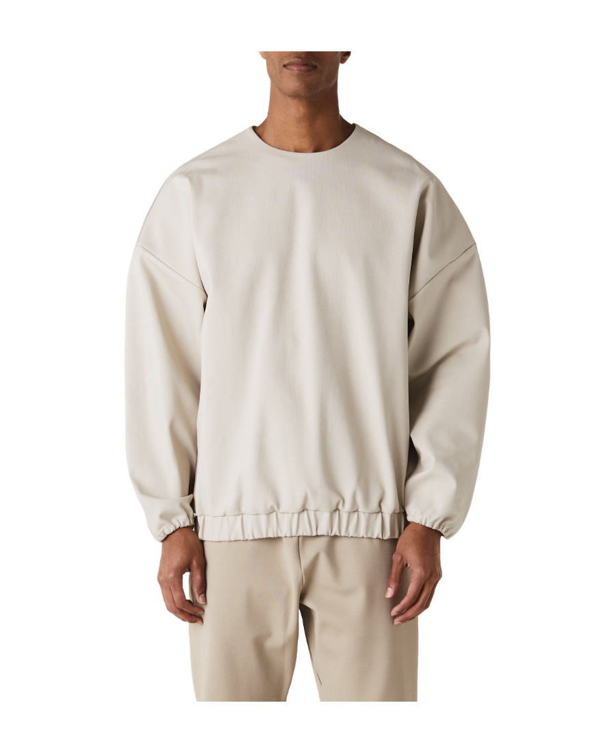 Fear Of God Crewneck Long-sleeved Sweatshirt In Neutral