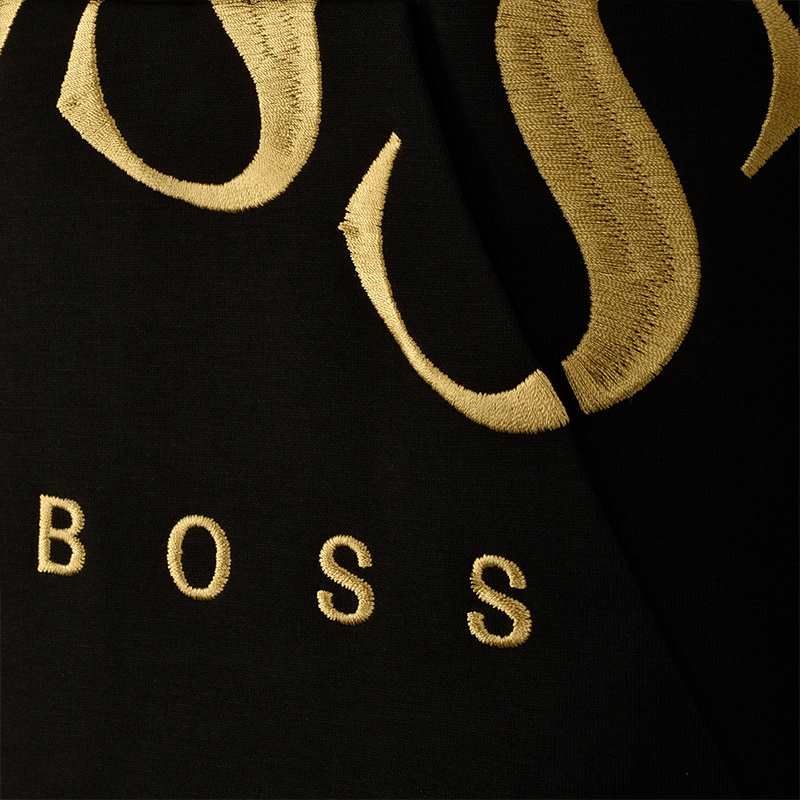 HUGO BOSS LOGO PRINTED SWEATER