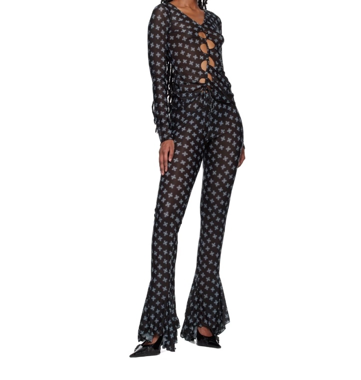 Avavav Cutout Shirt In Black