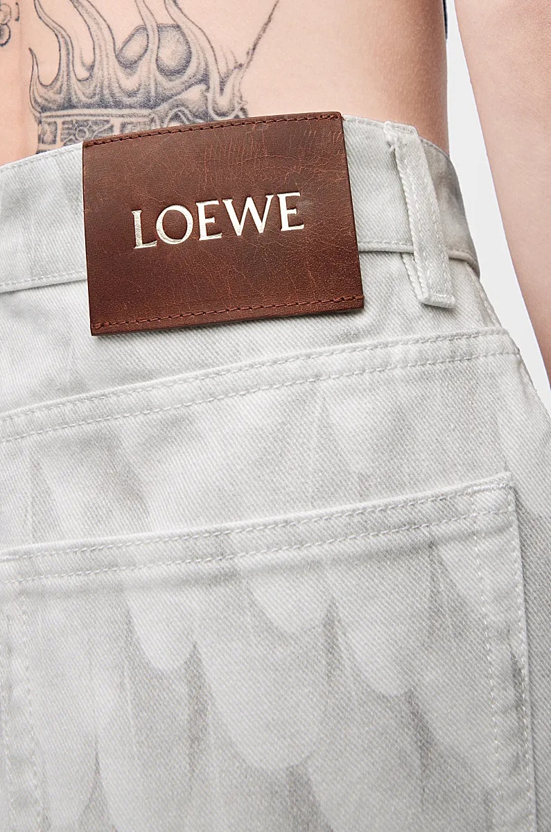 Loewe Jeans In Denim