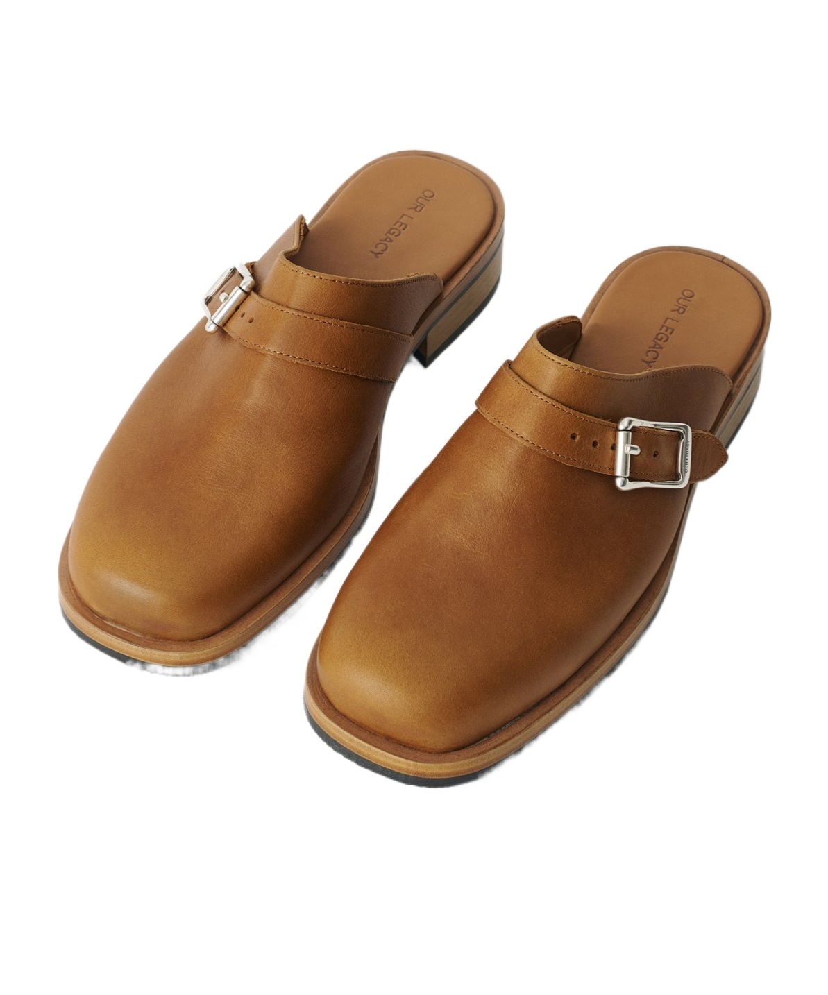 Our Legacy Round Head Muller Shoes In Brown