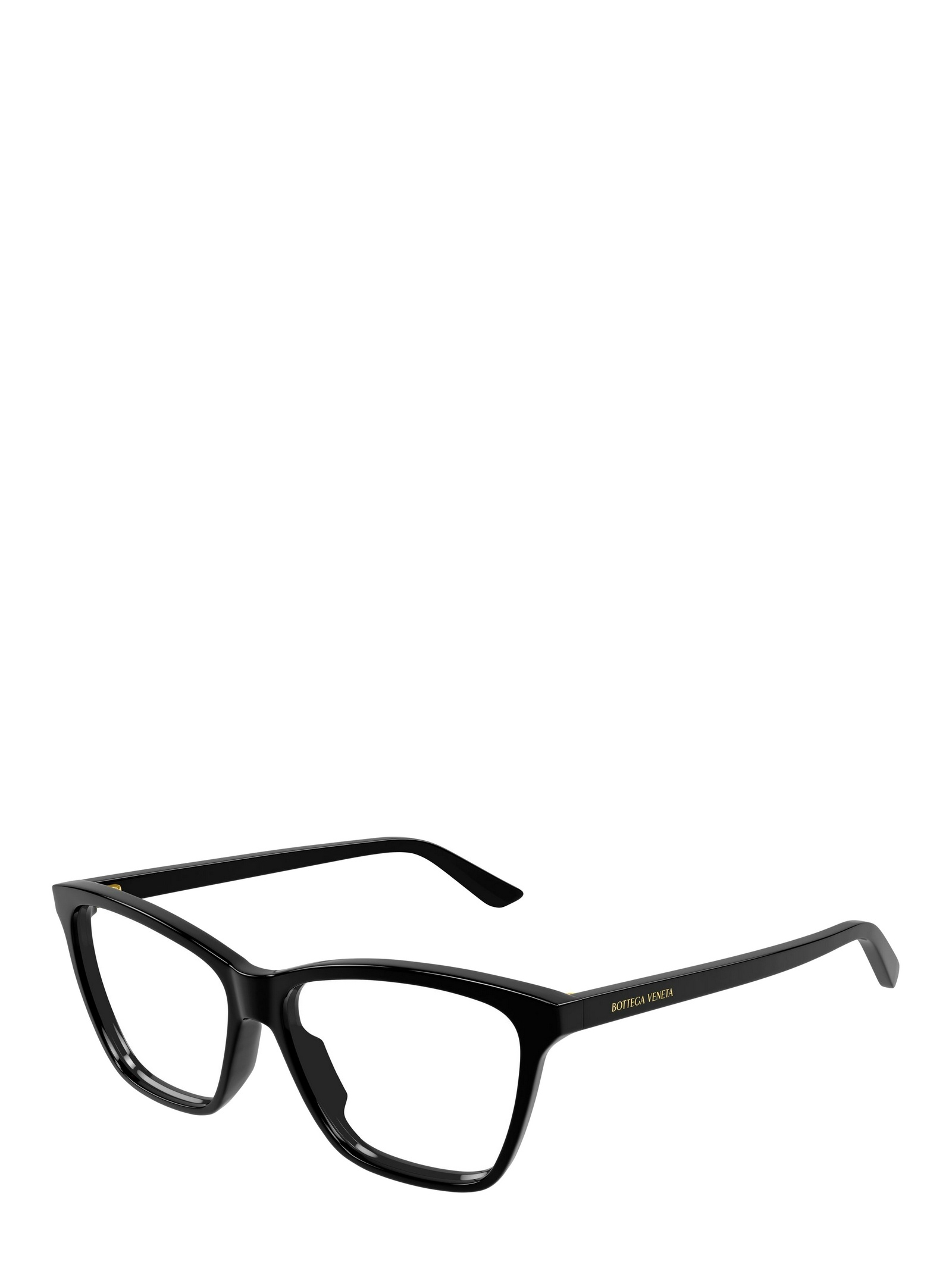 Bottega Veneta Eyewear Square Frame Glasses In Black