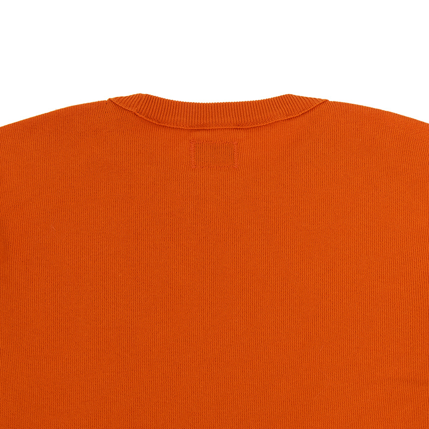 C.p. Company Logo-plaque Cotton Sweatshirt In Orange