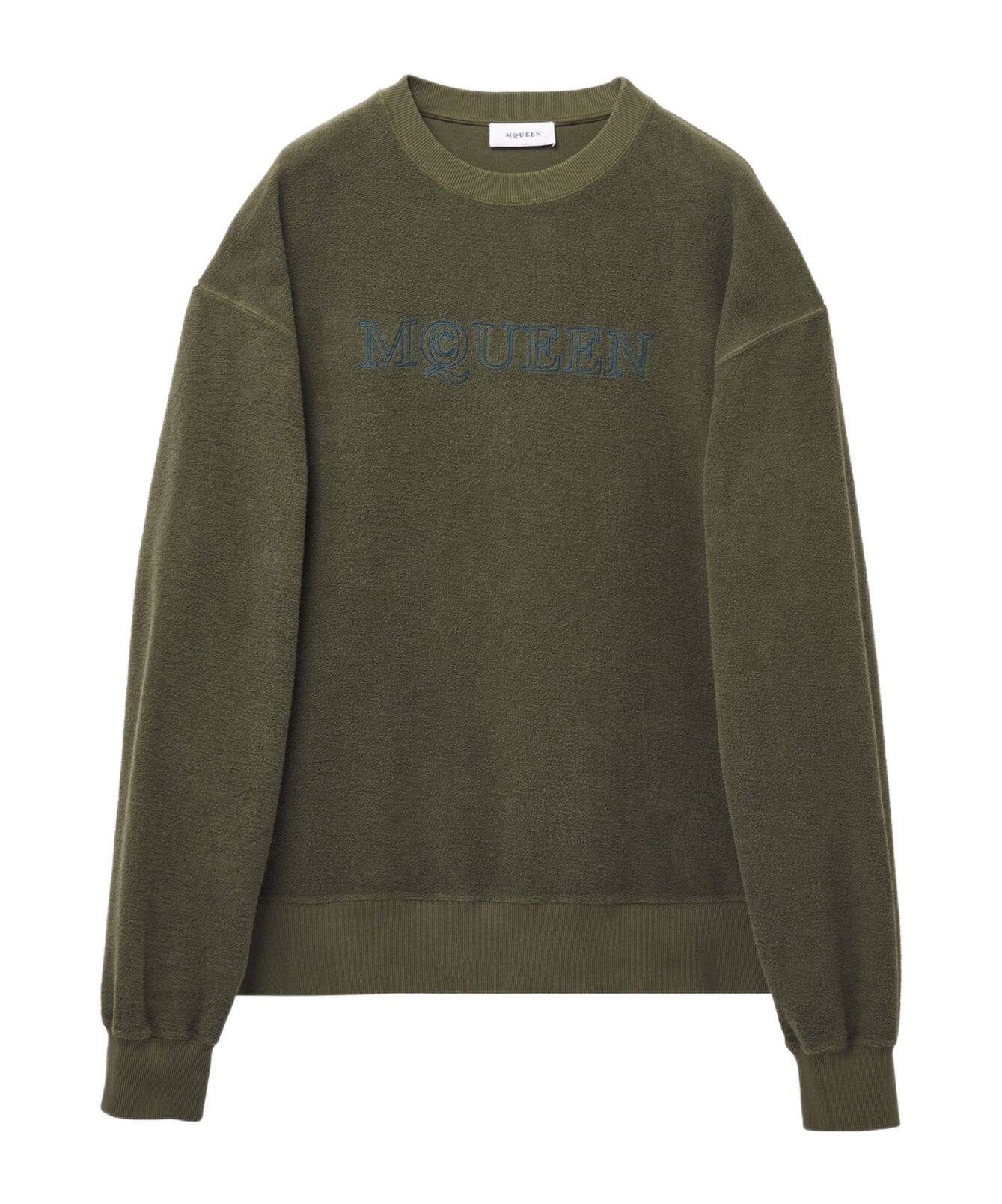 Alexander Mcqueen Alexander Mc Queen Sweatshirt With Logo In Green