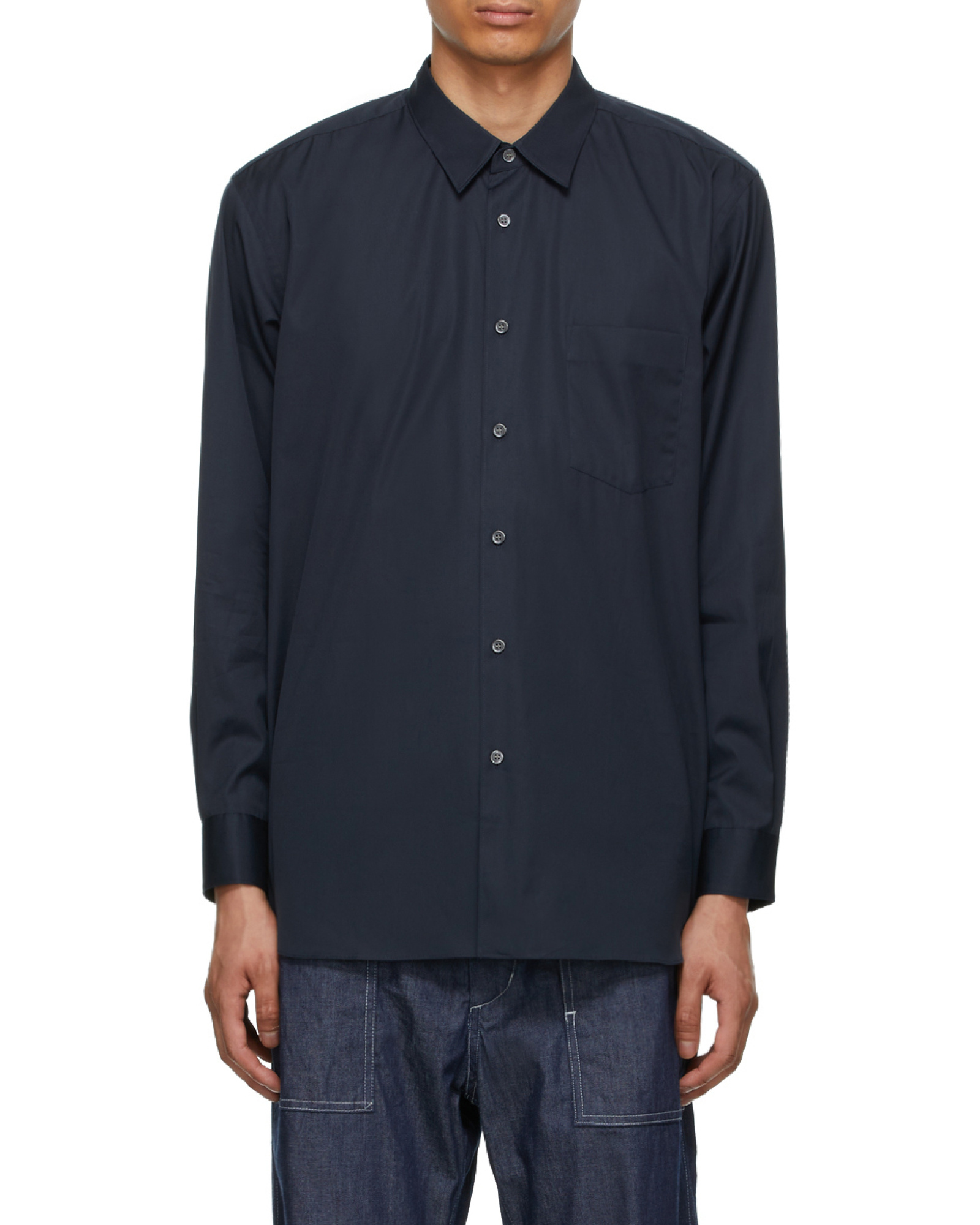 Comme Des Garçons Long-sleeve Cotton Shirt