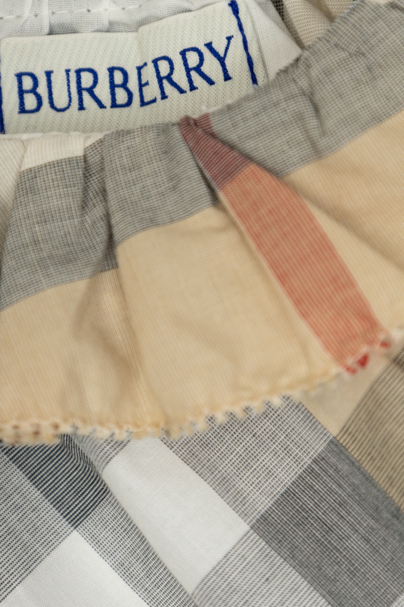 BURBERRY BURBERRY KIDS CHECKED DRESS WITH BLOOMERS