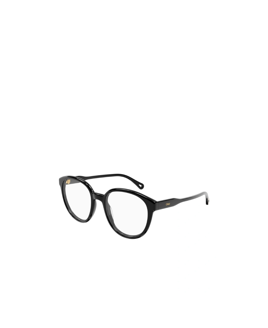 Chloé Oval Frame Glasses In Black