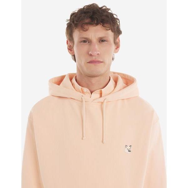 Maison Kitsuné Sweatshirt With Fox Patch In Nude
