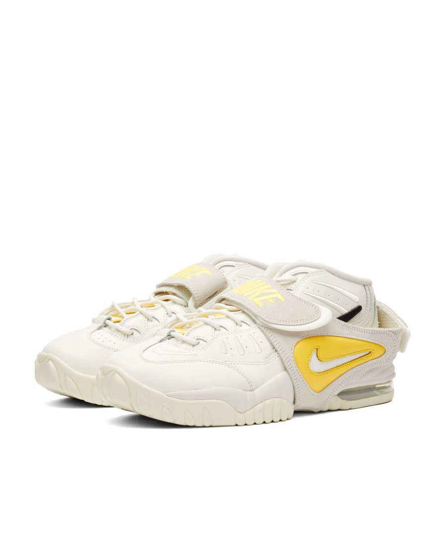 Nike Air Adjust Force High-top Lace-up Sneakers In White