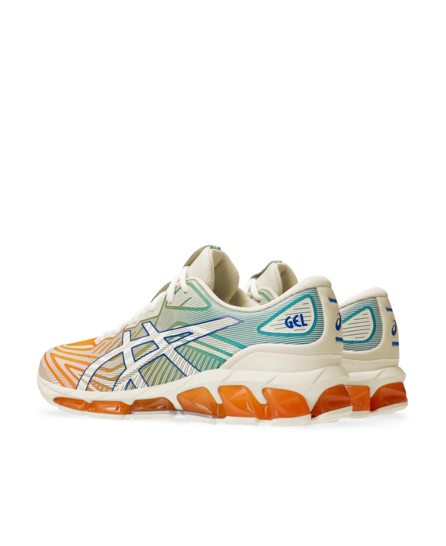 Asics White And Multicolour Gel-quantum 360 Vii Sneakers In Multicolor