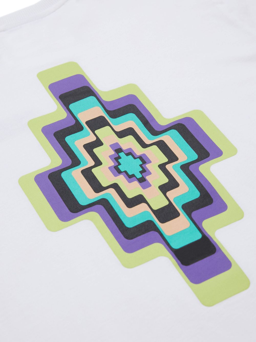 Marcelo Burlon County Of Milan Cross-print Cotton T-shirt In White