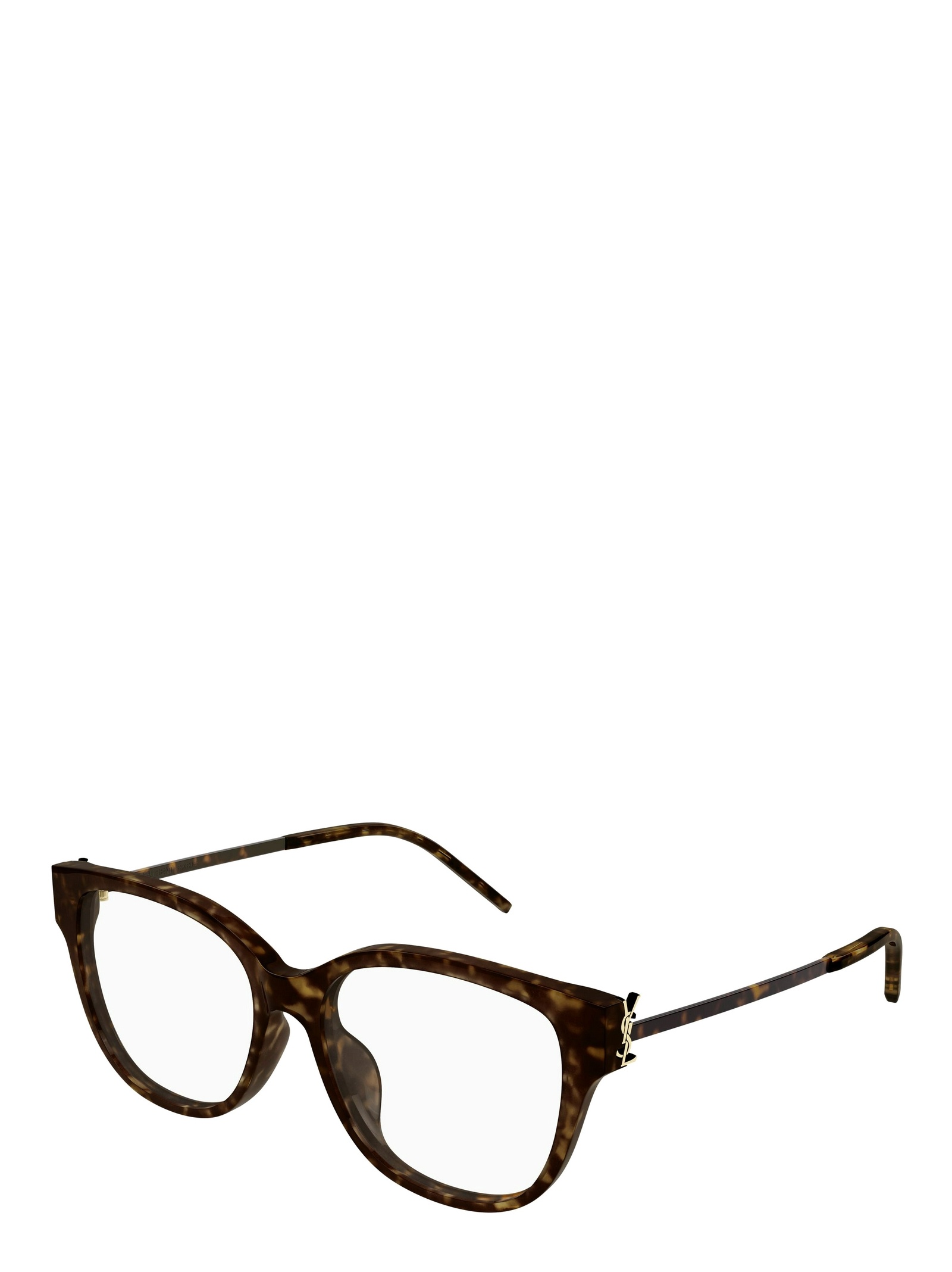Saint Laurent Full Frame Plain Mirror In Brown
