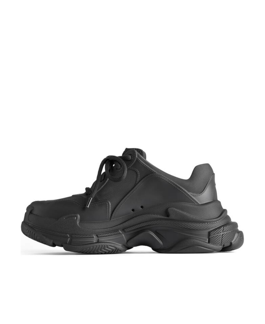 Balenciaga Women's Triple S Mold Trainers In Black In Black