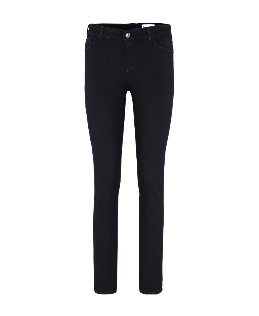 Emporio Armani Logo Jeans In Black