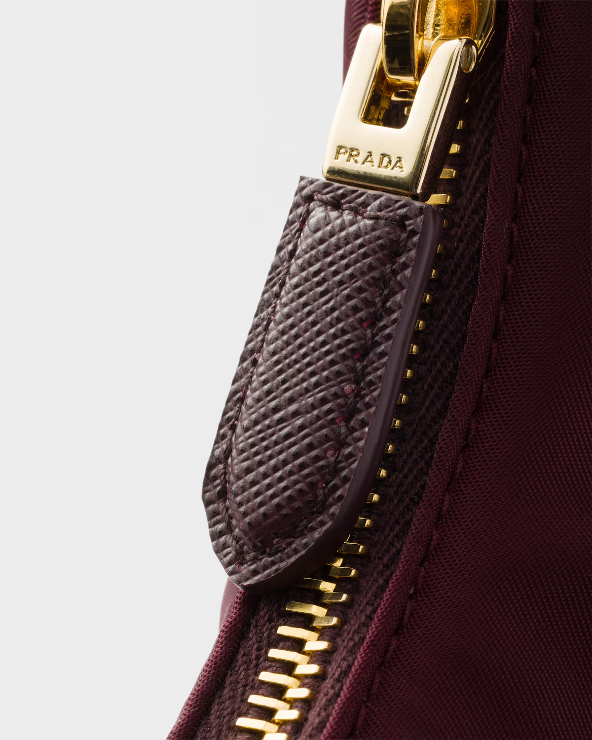 Prada Womens Burgundy Re-edition 2005 Mini Recycled-nylon And Leather Shoulder Bag In Black