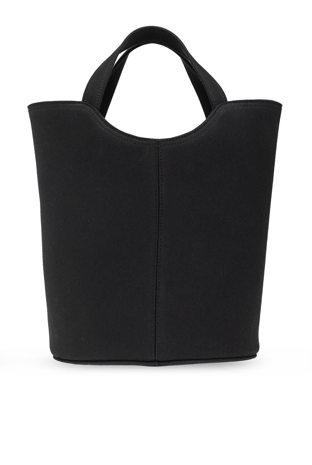 Balenciaga Logo Design Handbag In Black