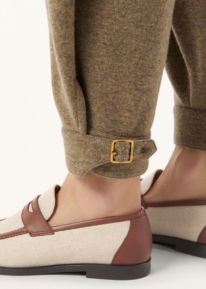 Loro Piana Rio Bodro Pants In Brown