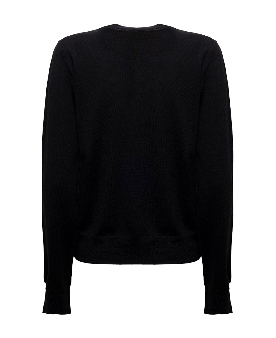 Apc Fine-knit Long-sleeve Cardigan In Black