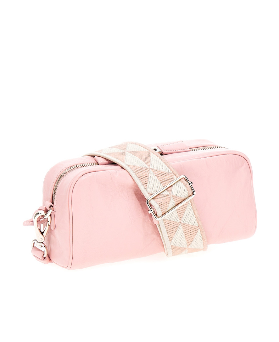 バッグ・カバンその他 PRADA Logo antique nappa crossbody bag Pink Prada Logo Antique Nappa Crossbody Bag Crossbody Bags Pink