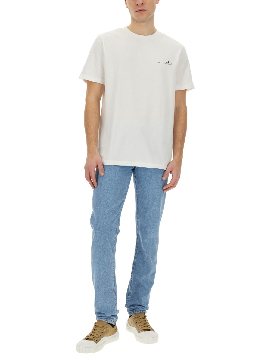 Apc A.p.c. "petit New Standard" Jeans In Blue