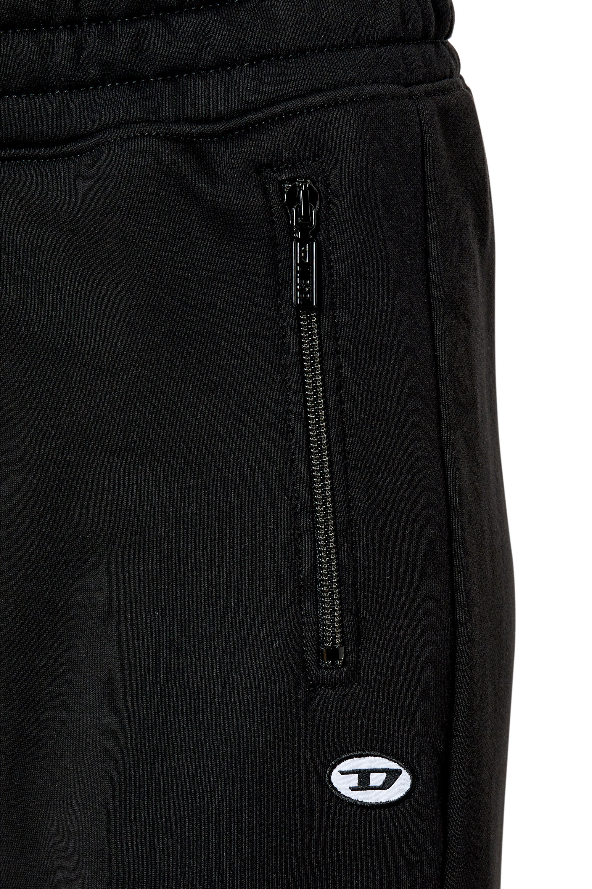 Diesel Elasticated-waist Joggers In Black