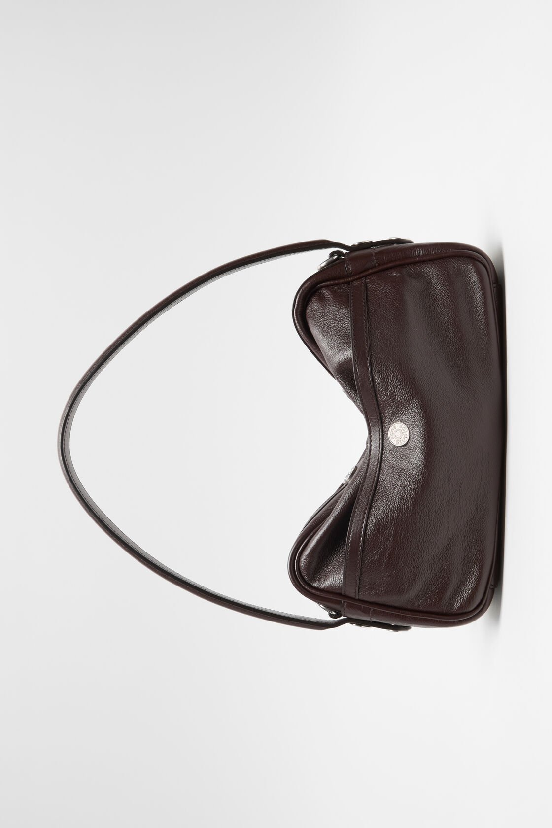 Acne Studios Camero Party Key-charm Leather Shoulder Bag In Brown