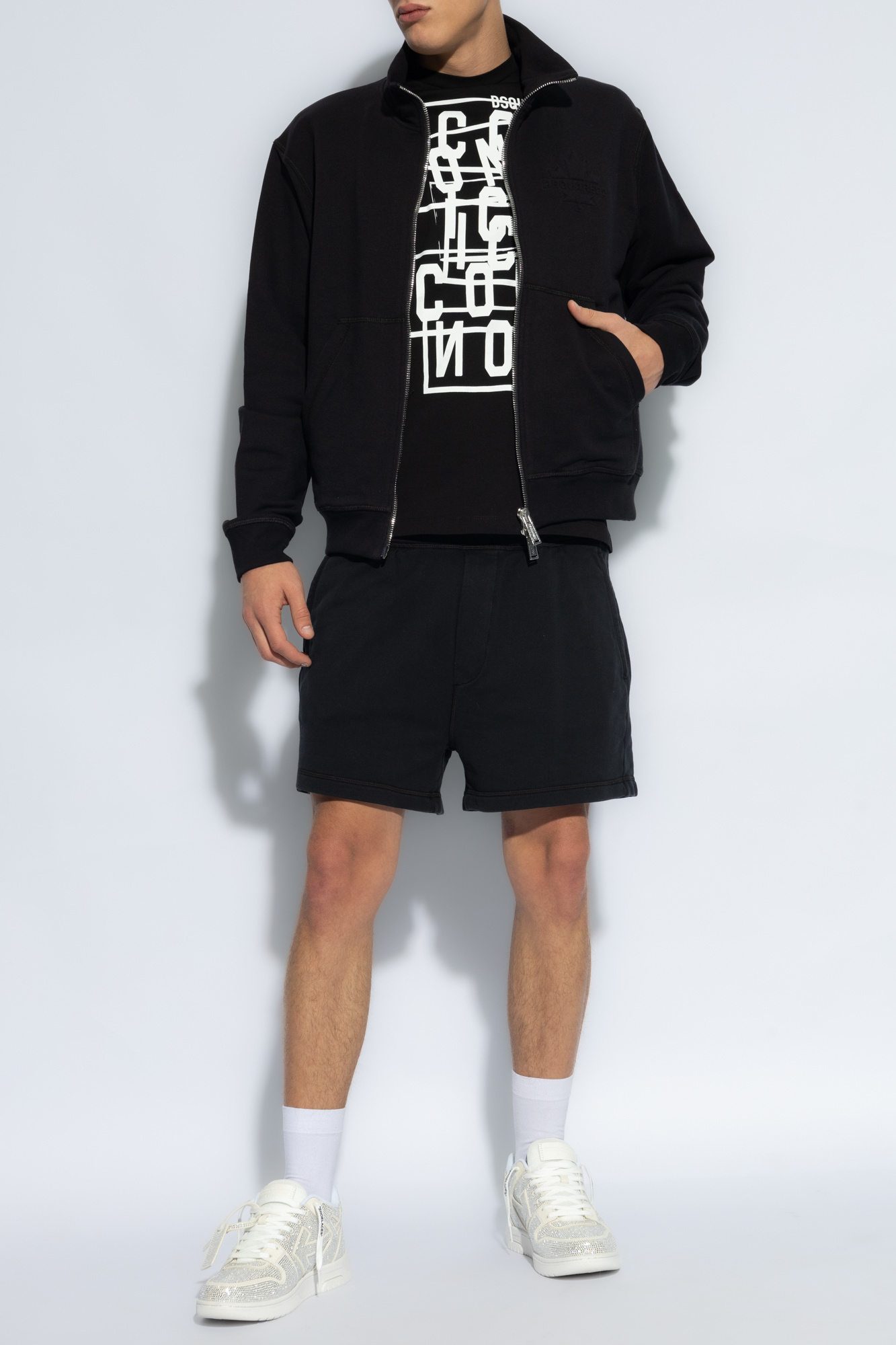 Dsquared2 Logo-print Track Shorts