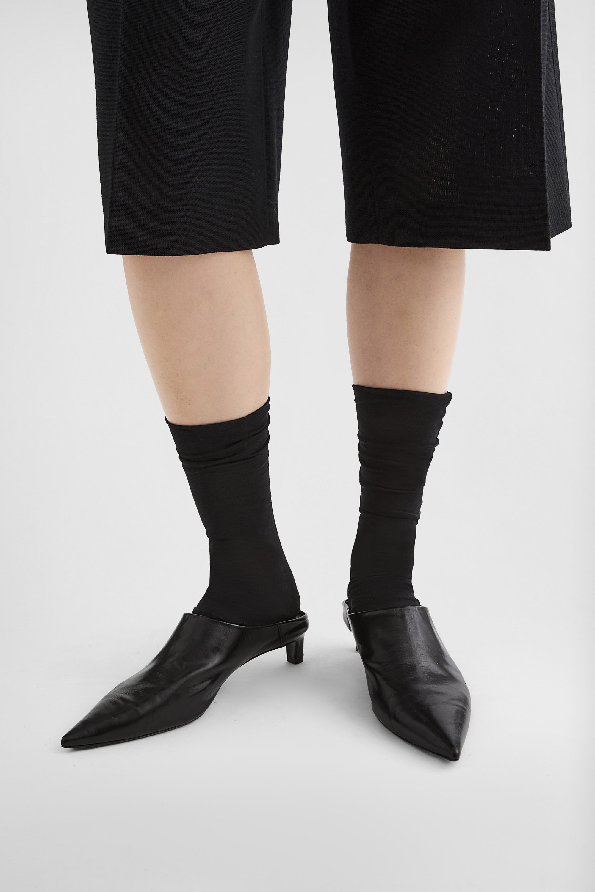 Jil Sander Sandals In Black