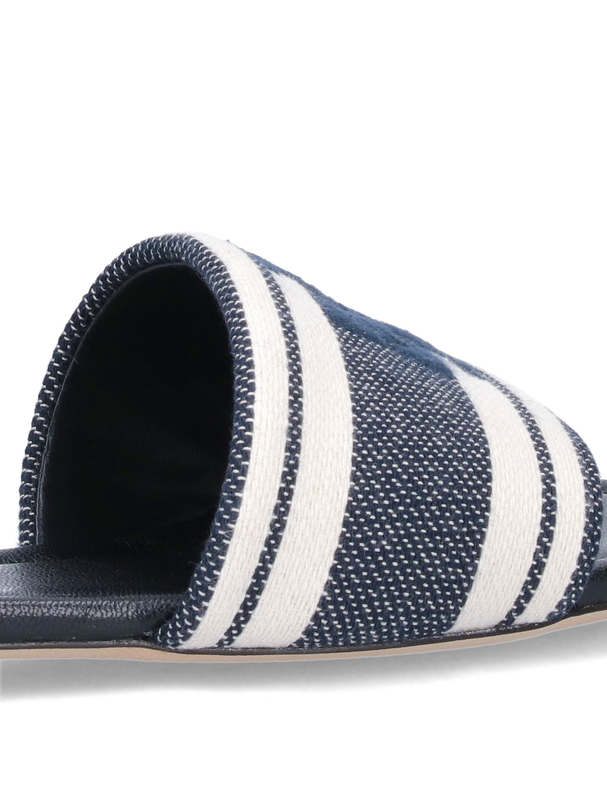 Tory Burch Pantoletten Aus Jacquard Mit Stickereien In Gray