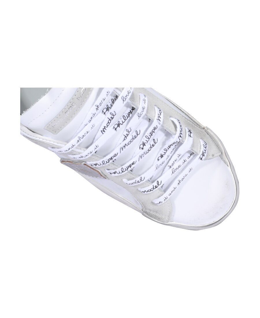 Shop Philippe Model Paris X Sneakers In White