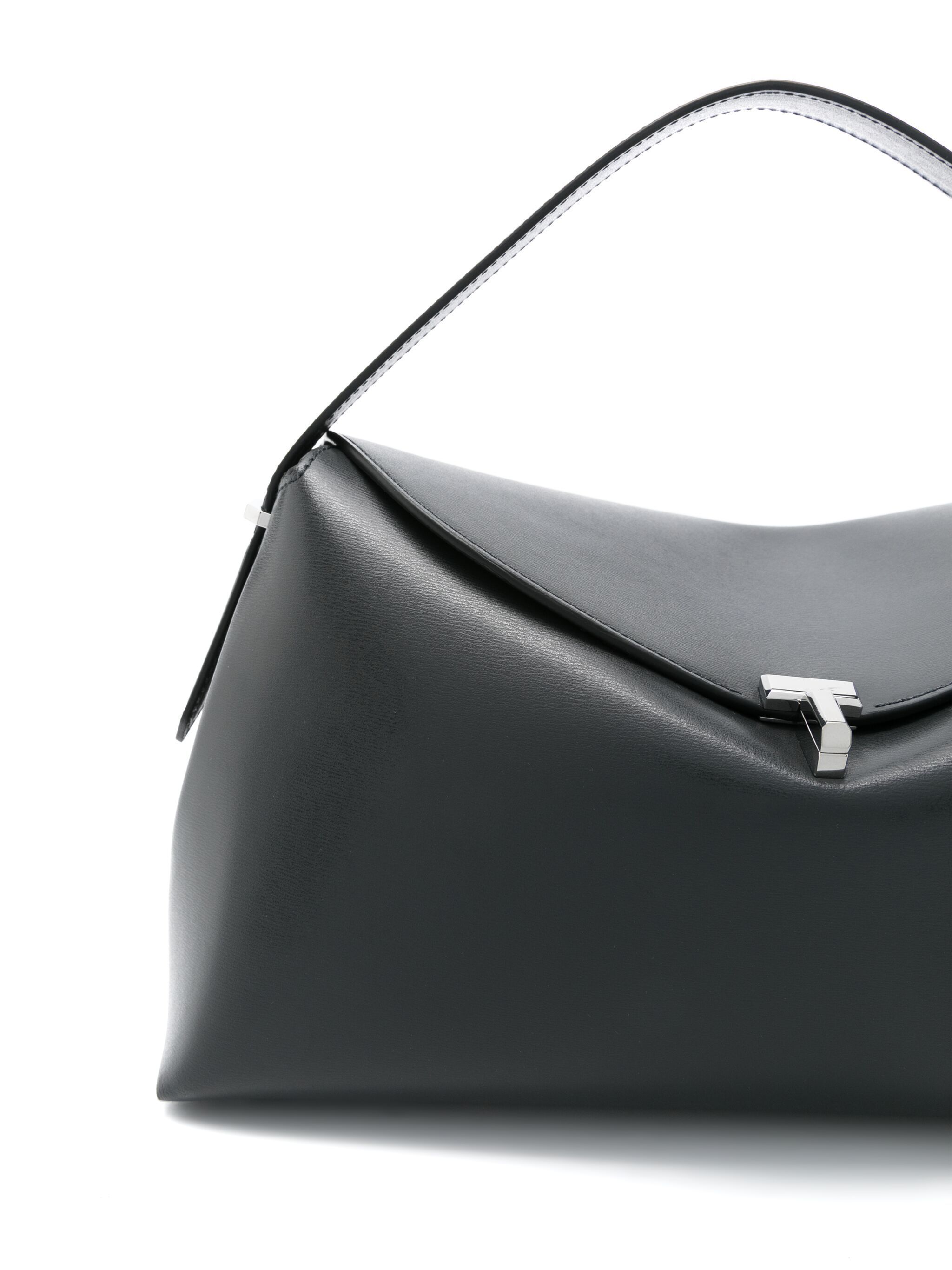 Totême T-lock Top Handle Shoulder Bag In Black