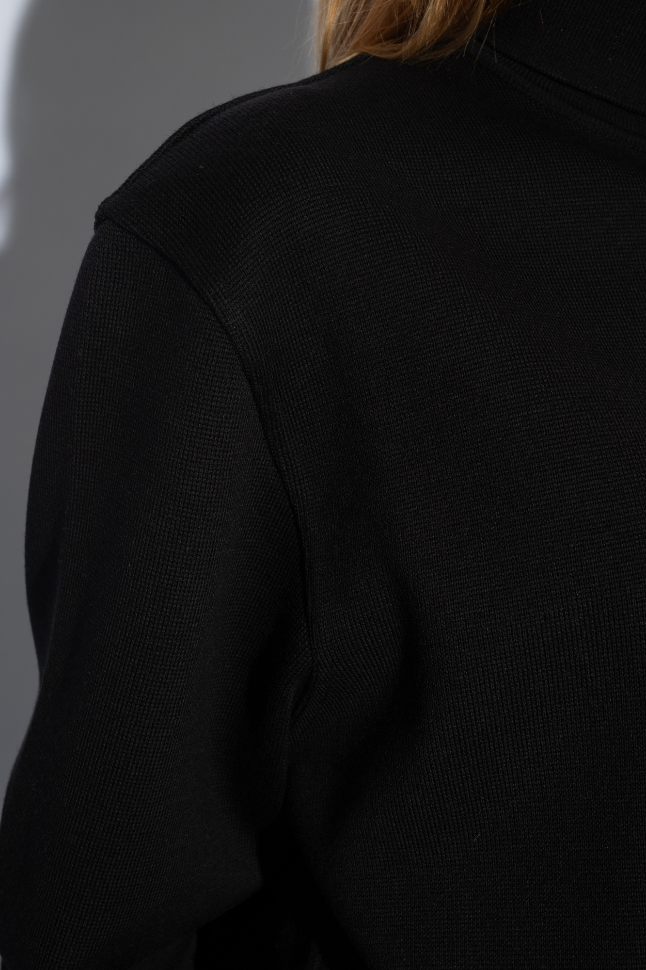 ALAÏA ALAÏA ROLL NECK RIBBED JUMPER 
