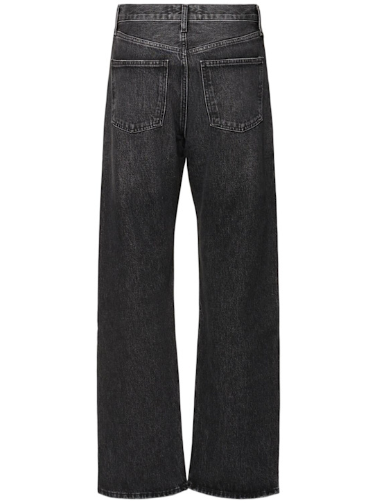 AGOLDE DENIM TROUSERS WITH BELT LOOPS