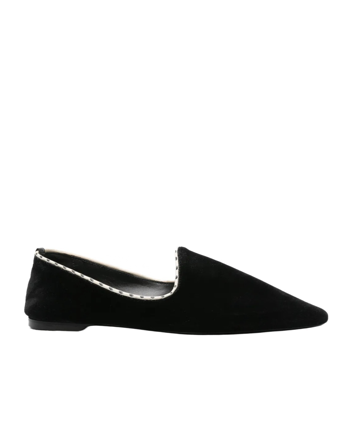 Shop Totême Velvet Flats