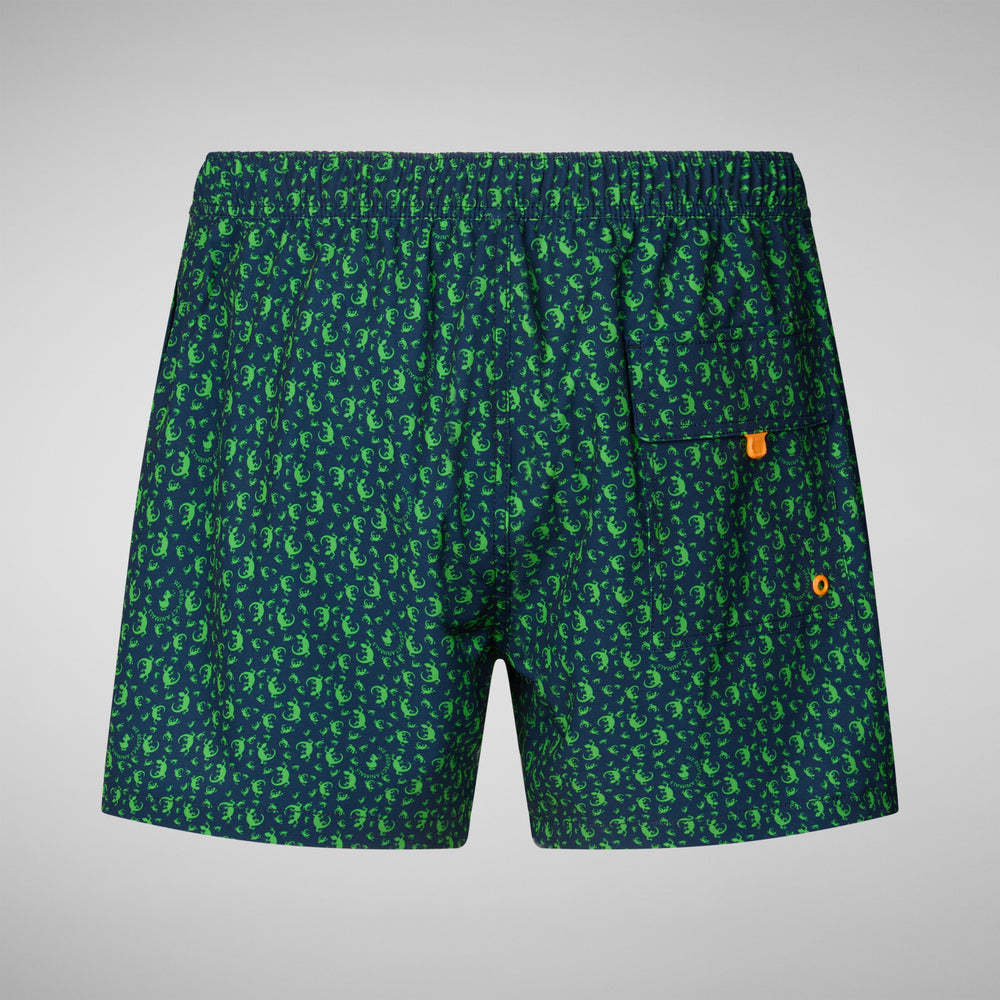 Save The Duck Drawstring Swimming Trunks In Green
